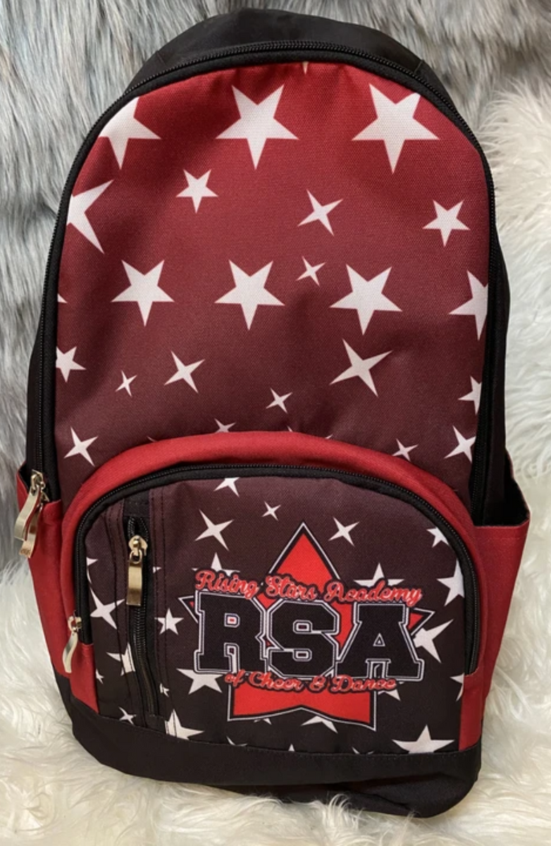 Space Stars Galaxy Custom Initials Monogram School Port Authority® Backpack