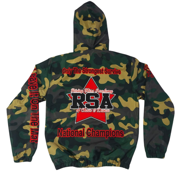 RSA Camouflage Windbreaker Jacket